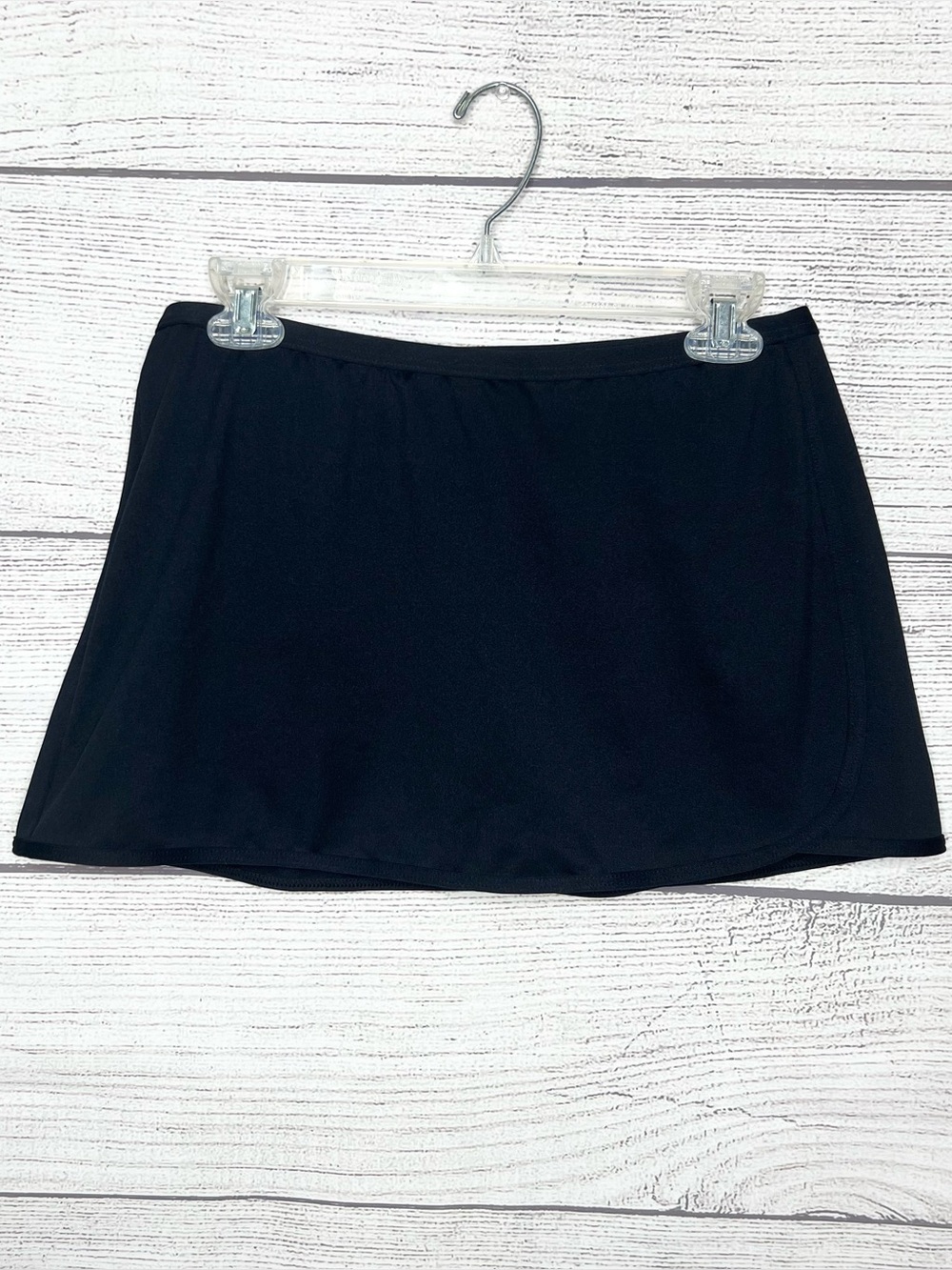 TYR Durafast Black Activewear Skorts Swim Shorts Skirt Size Large